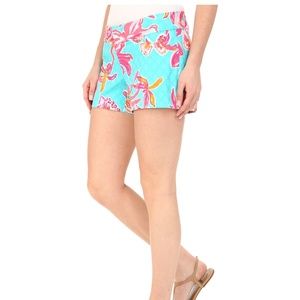 Lilly Pulitzer Ellie Shorts Via Sunny Sea Blue 10